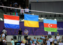 Azərbaycanlı gimnast Oleq Stepko idman gimnastikası üzrə yarışlarda dayaqla tullanma növündə bürünc medal qazanıb. Qızıl medalı Ukrayna idmançısı Oleq Vernyayev qazanıb. Gümüş medalın sahibi isə Niderland idmançısı Kazımir Şmit olub. Azərbaycan, 20 iyun 2015